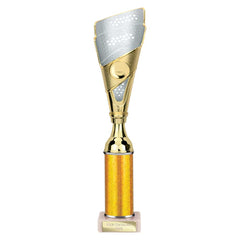 Predator Gold & Silver Tube Trophy