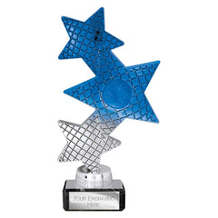 Trinity Star Blue & Silver Trophy