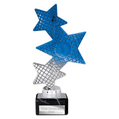 Trinity Star Blue & Silver Trophy