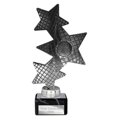 Trinity Star Black & Silver Trophy
