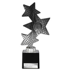 Trinity Star Black & Silver Trophy