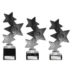 Trinity Star Black & Silver Trophy
