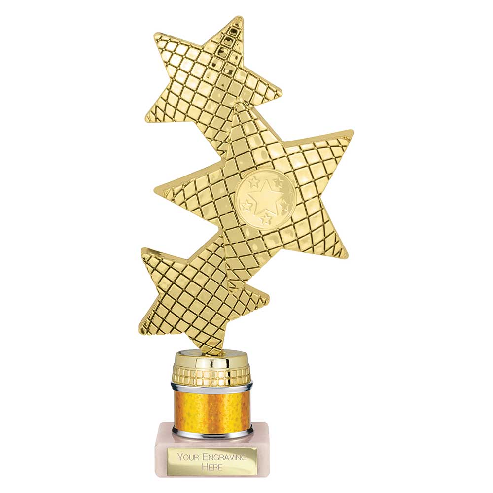 Trinity Star Gold Tube Trophy