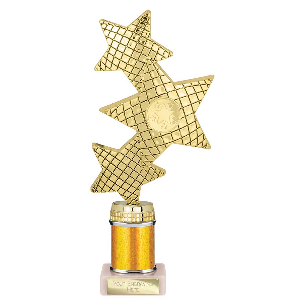 Trinity Star Gold Tube Trophy – 240mm