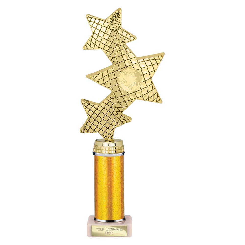 Trinity Star Gold Tube Trophy