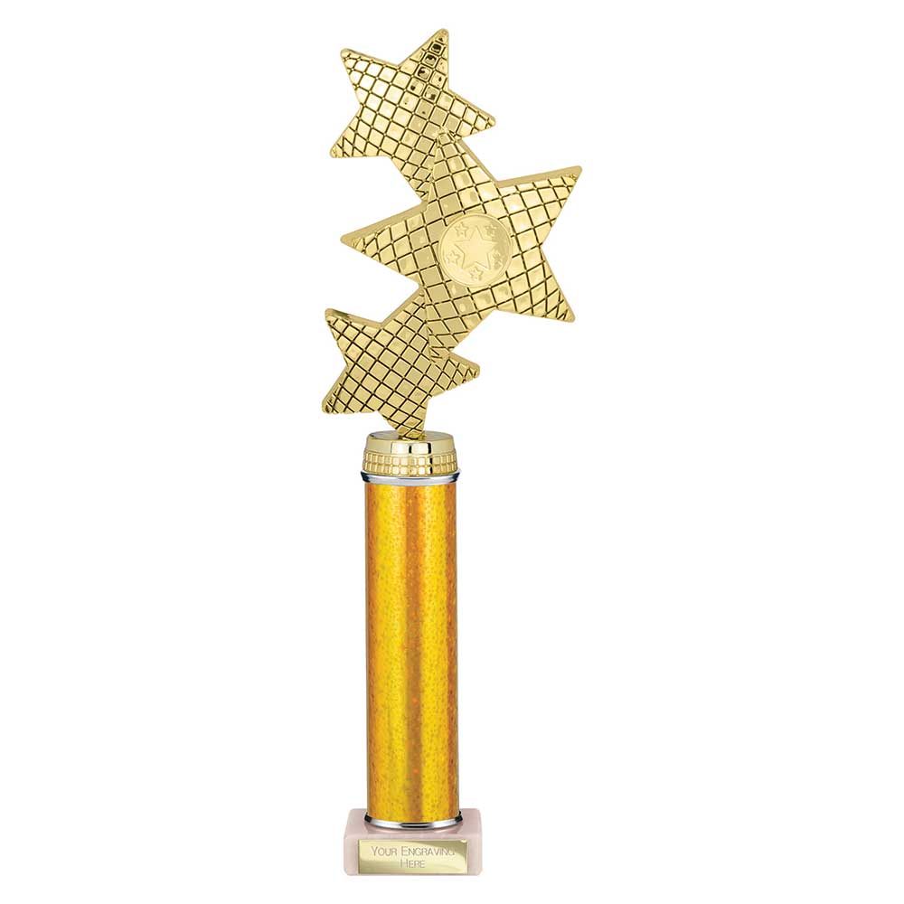 Trinity Star Gold Tube Trophy
