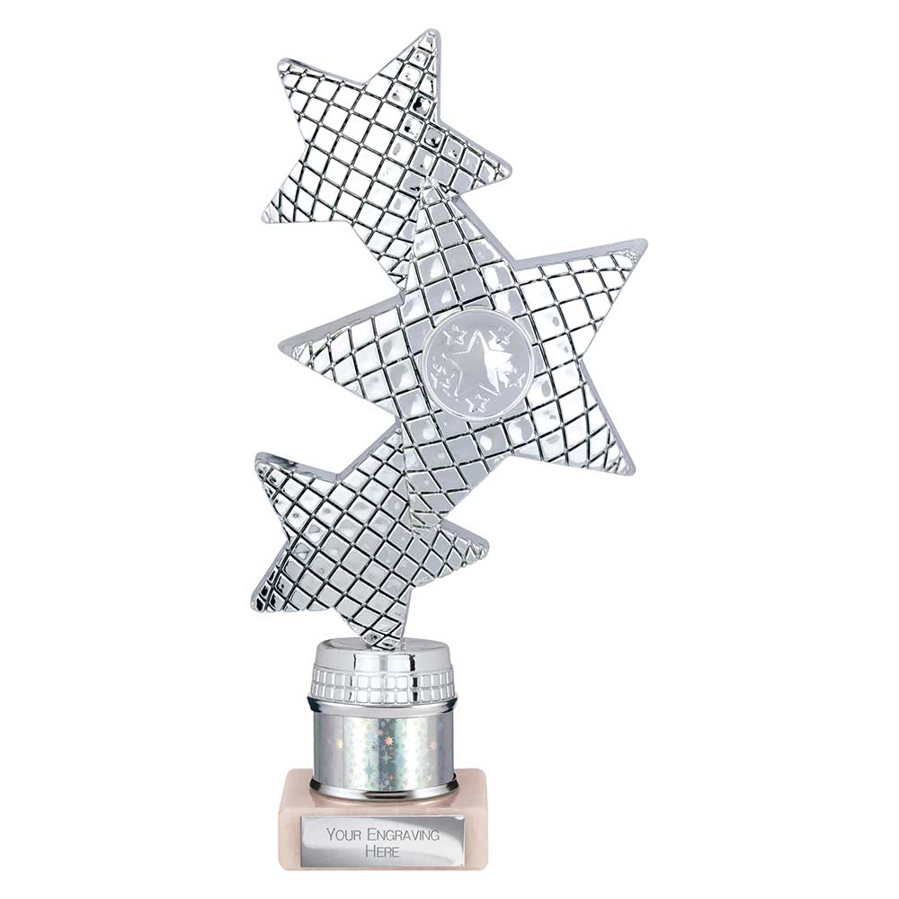 Trinity Star Silver Tube Trophy – 215mm