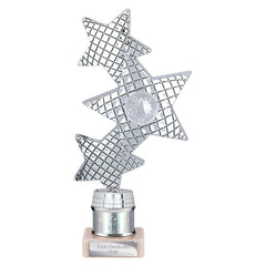 Trinity Star Silver Tube Trophy