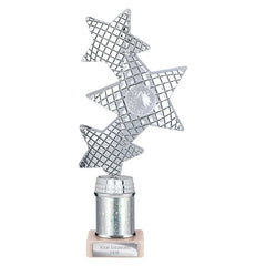Trinity Star Silver Tube Trophy