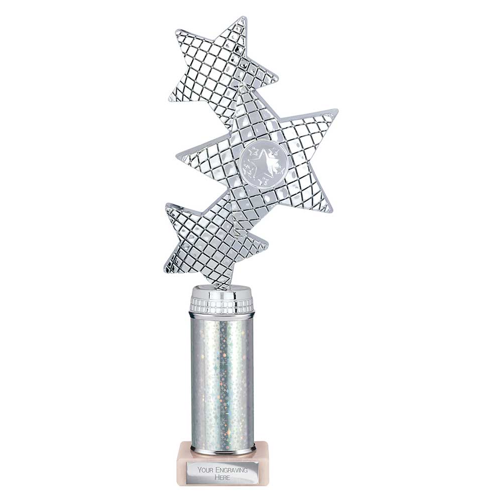 Trinity Star Silver Tube Trophy – 290mm