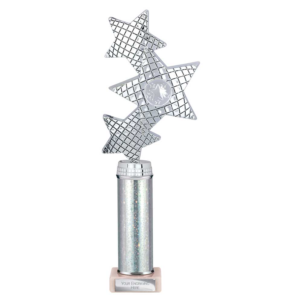 Trinity Star Silver Tube Trophy – 315mm