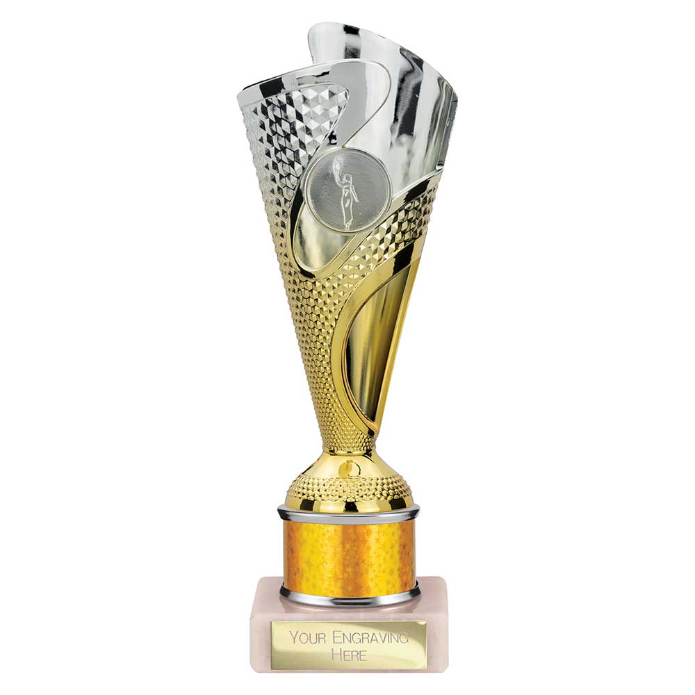 Rodeo Gold & Silver Tube Trophy