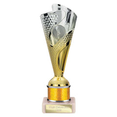 Rodeo Gold & Silver Tube Trophy