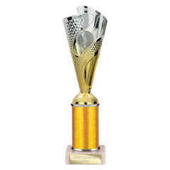 Rodeo Gold & Silver Tube Trophy