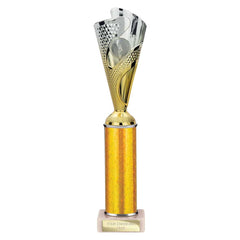 Rodeo Gold & Silver Tube Trophy