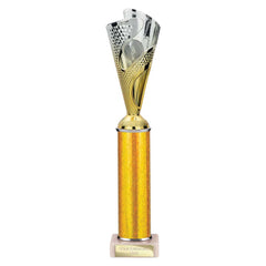 Rodeo Gold & Silver Tube Trophy