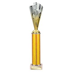 Rodeo Gold & Silver Tube Trophy