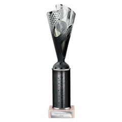 Rodeo Black & Silver Tube Trophy