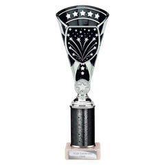 Cobra Star Black & Silver Tube Trophy