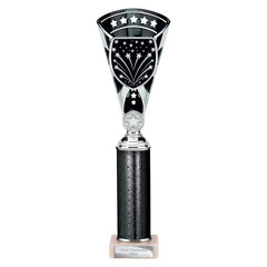 Cobra Star Black & Silver Tube Trophy