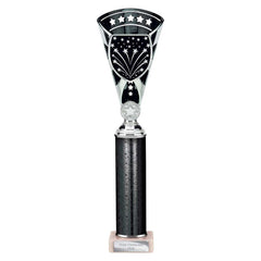 Cobra Star Black & Silver Tube Trophy