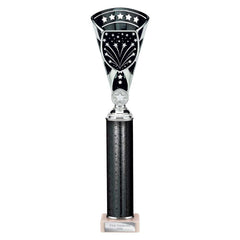 Cobra Star Black & Silver Tube Trophy