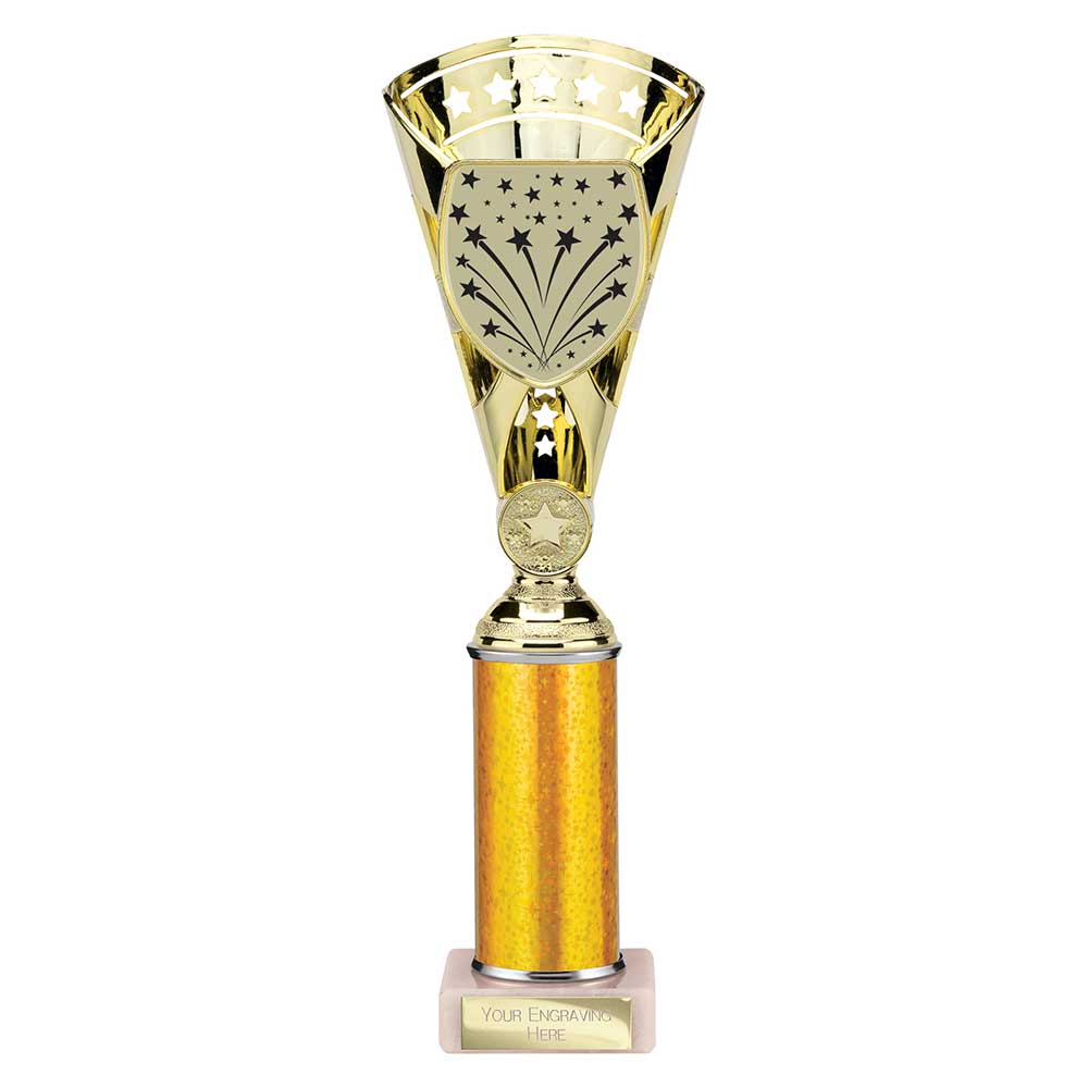 Cobra Star Gold Tube Trophy