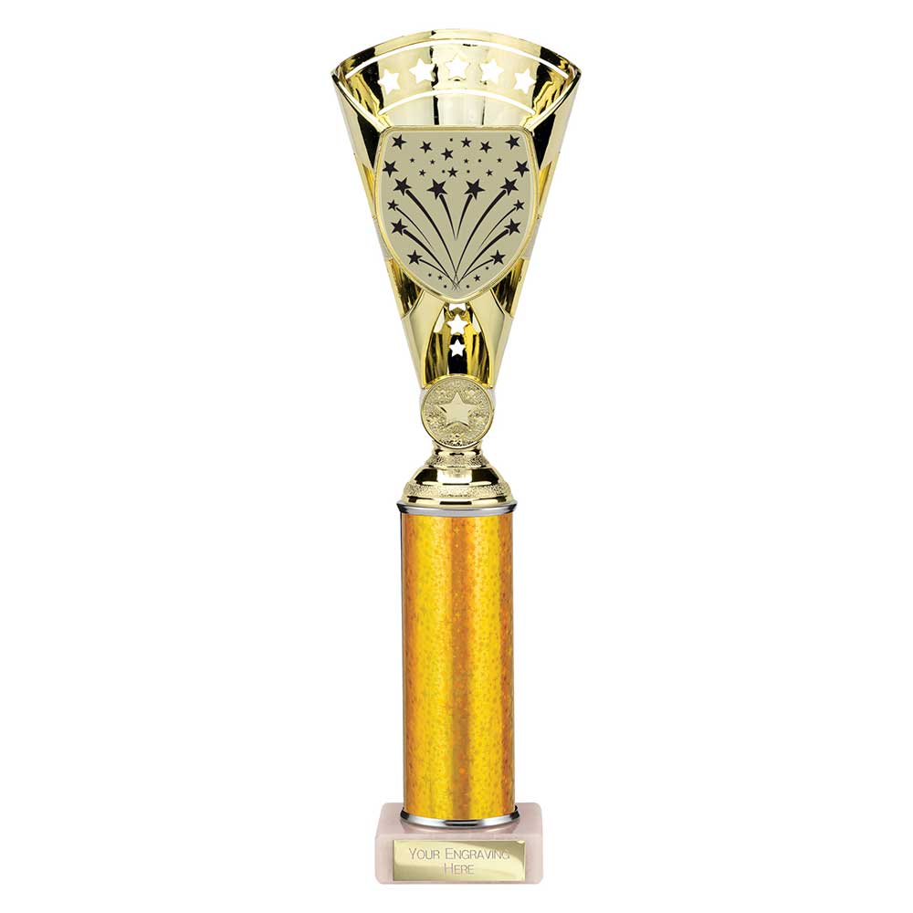Cobra Star Gold Tube Trophy