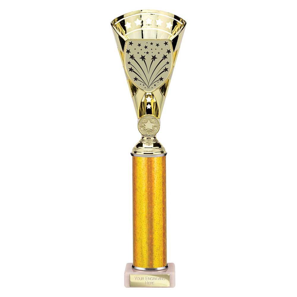 Cobra Star Gold Tube Trophy