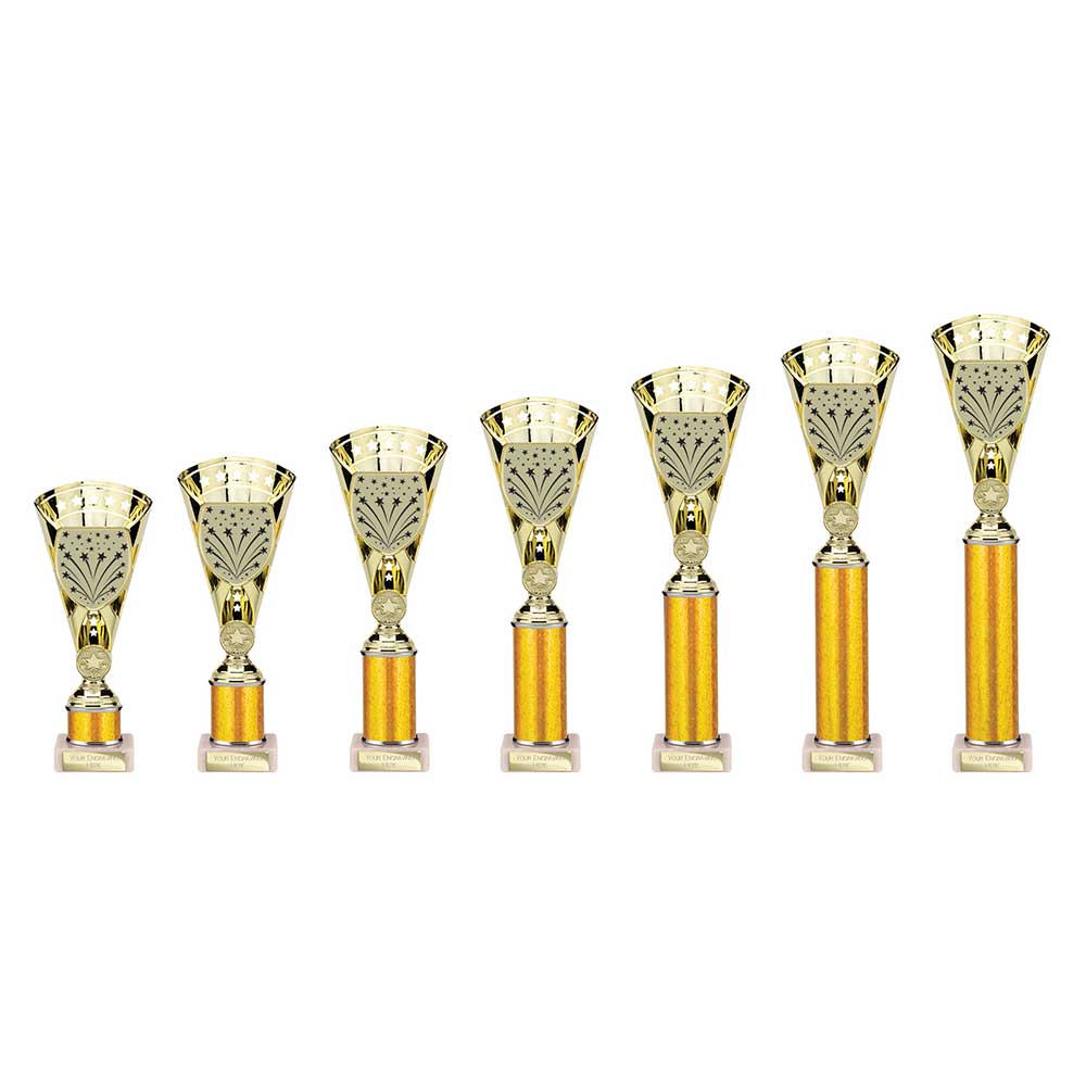 Cobra Star Gold Tube Trophy