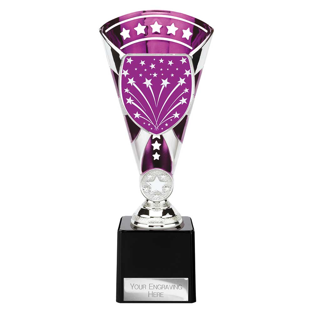 Cobra Star Legend Purple & Silver Trophy