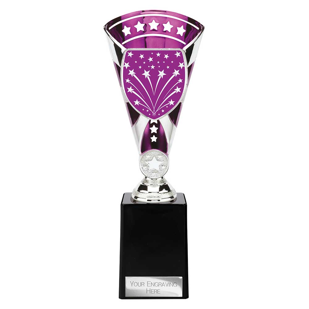 Cobra Star Legend Purple & Silver Trophy