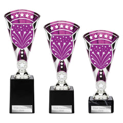 Cobra Star Legend Purple & Silver Trophy