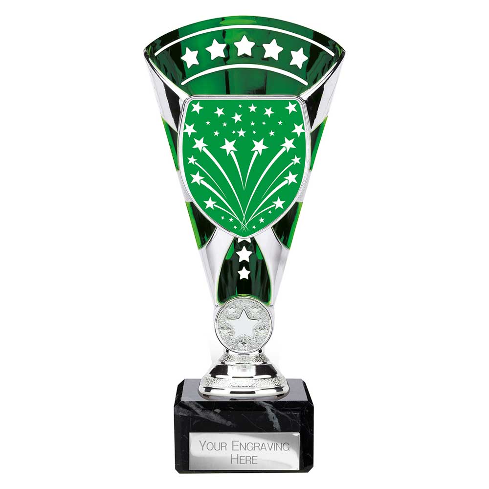 Cobra Star Legend Green & Silver Trophy