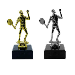 Tennis Trophy with Marble Base