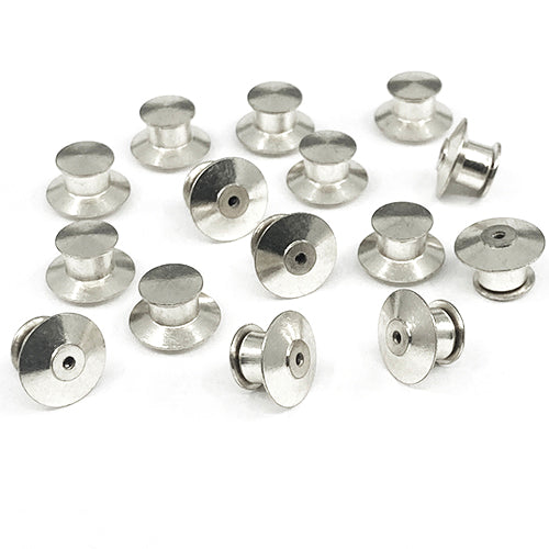 Locking Pin Clasps (Pack of 10) - School Badges UK