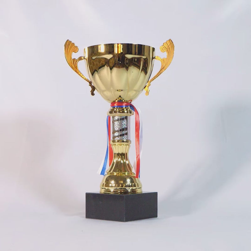 Heritage Victory Cup Gold Trophy by School Badges UK