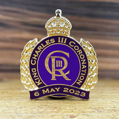 King Charles III Coronation Premium Badge