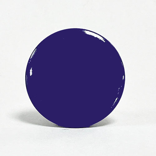 PLAIN BLUE/PURPLE PLASTIC BUTTON BADGE (PACK OF 25) WITH METAL BACK **SALE ITEM**
