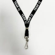 Black Year 12 Lanyard **SALE ITEM - 50% OFF** - School Badges UK