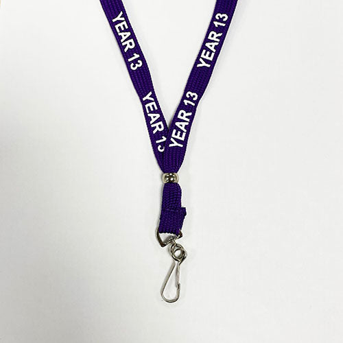 Purple Year 13 Lanyard **SALE ITEM - 50% OFF**