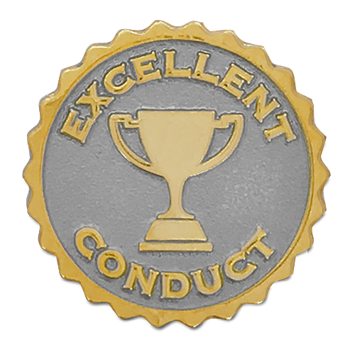 Excellent Conduct Badge by School Badges UK