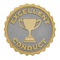 Excellent Conduct Badge by School Badges UK