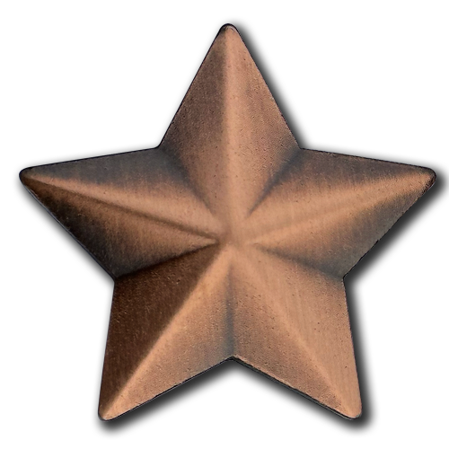 3D Star Badge by School Badges UK