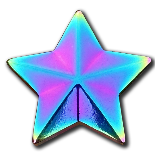 3D Star Badge by School Badges UK