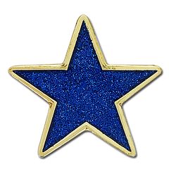 Glitter Star Badge by School Badges UK