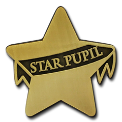 Star Pupil Badge by School Badges UK