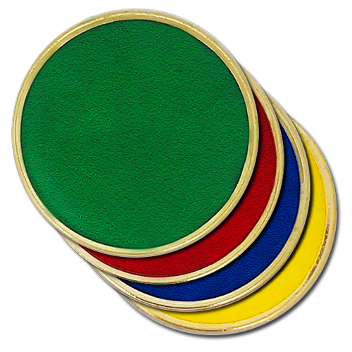 'Plain' Round Badge by School Badges UK