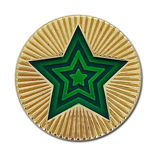 Round Star Badge by School Badges UK