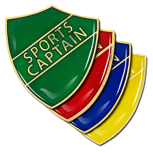 Sports Captain Shield Badge by School Badges UK